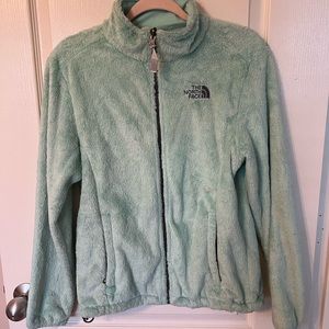 Mint Green North Face Jacket